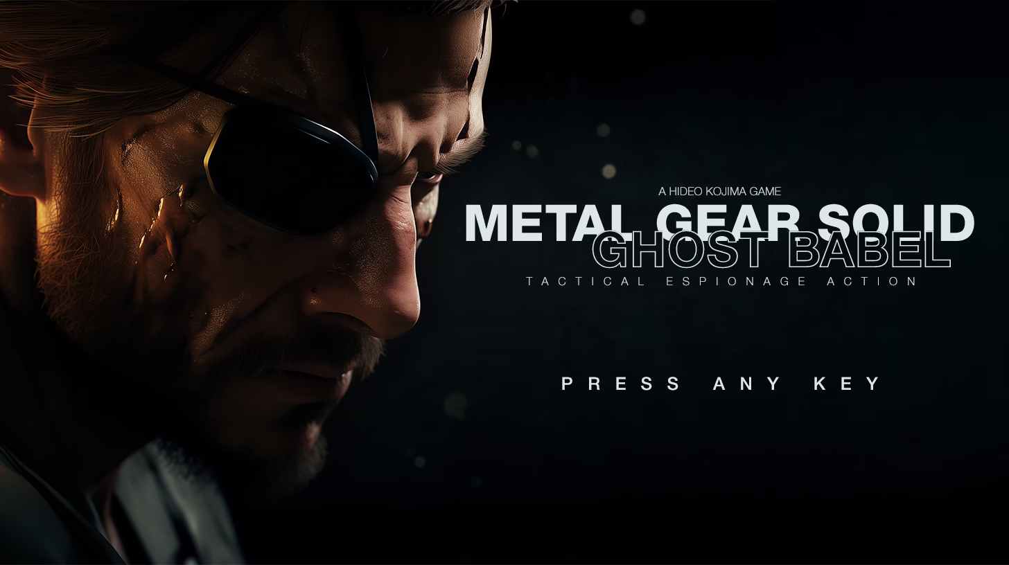 Metal Gear Solid: Ghost Babel UI Concept 2024