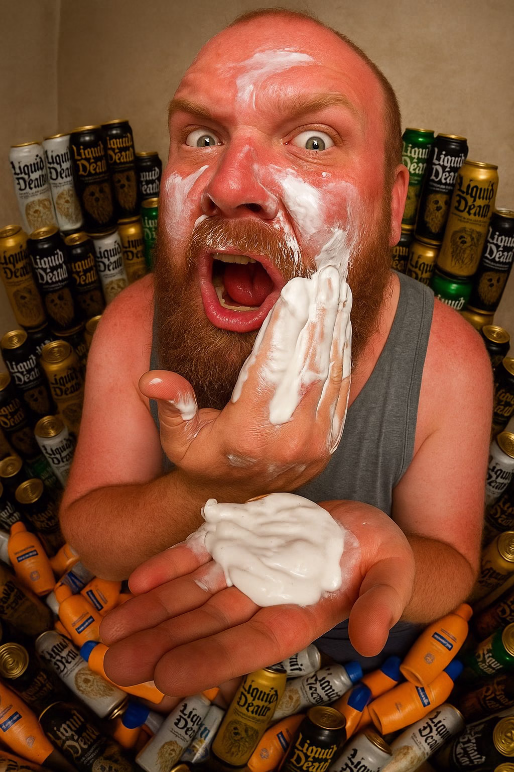 AI Generated Sunburn
